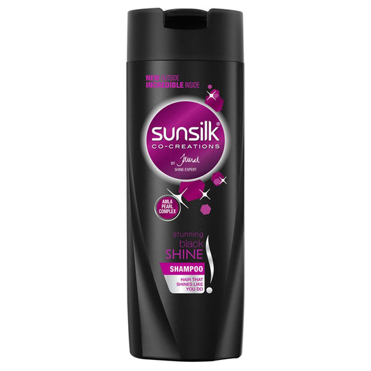 Sunsilk Stunning Black Shine Shampoo 80ml സൺസിൽക്ക് ബ്ലാക്ക് ഷൈൻ ഷാംപൂ.