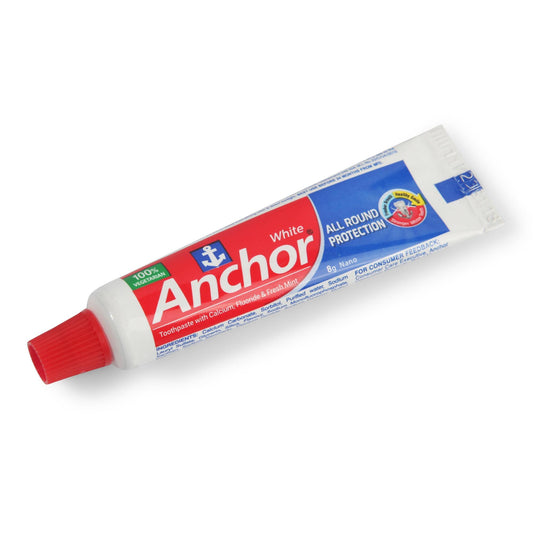 Anchor White Tooth Paste 200g/ആങ്കർ വൈറ്റ് ടൂത്ത് പേസ്റ്റ്.