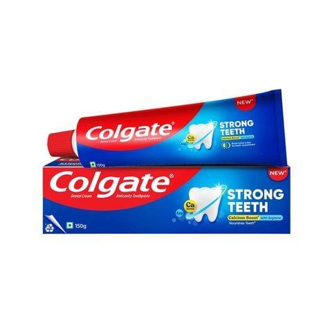 Colgate Strong Teeth Toothpaste 150g/കോൾഗേറ്റ് സ്ട്രോങ്ങ് ടീത് ടൂത്ത് പേസ്റ്റ്.