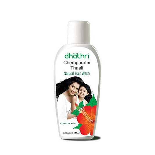 Dhathri Chemparathi Thaali / Hibiscus Hair Shampoo 100 ml   ധാത്രി ചെമ്പരത്തി താളി.