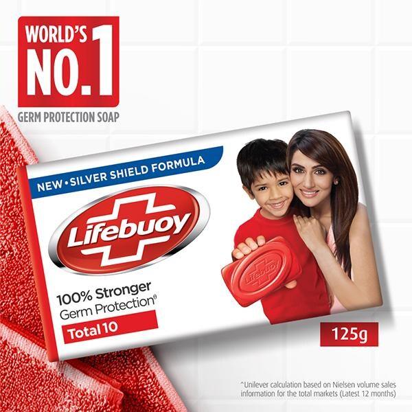 Lifebuoy Germ Protection Sop 125 Gm  ലൈഫ് ബോയ് ജേം പ്രൊട്ടക്ഷൻ സോപ്പ്