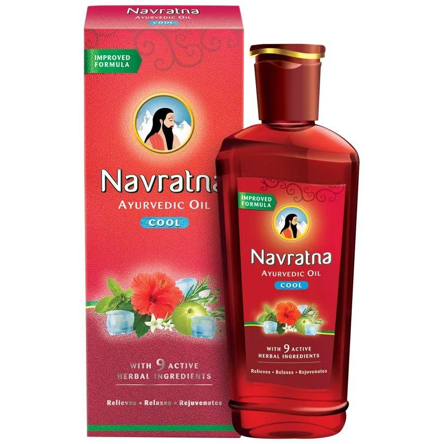 Navratna Ayurvedic Cool Hair Oil 50 ML  നവരത്ന ആയുർവേദ കൂൾ ഹെയർ ഓയിൽ