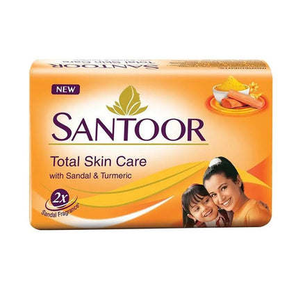 Santoor Total Skin Care Soap 100 Gm   സാന്തൂർ ടോട്ടൽ സ്കിൻ കെയർ സോപ്പ്.