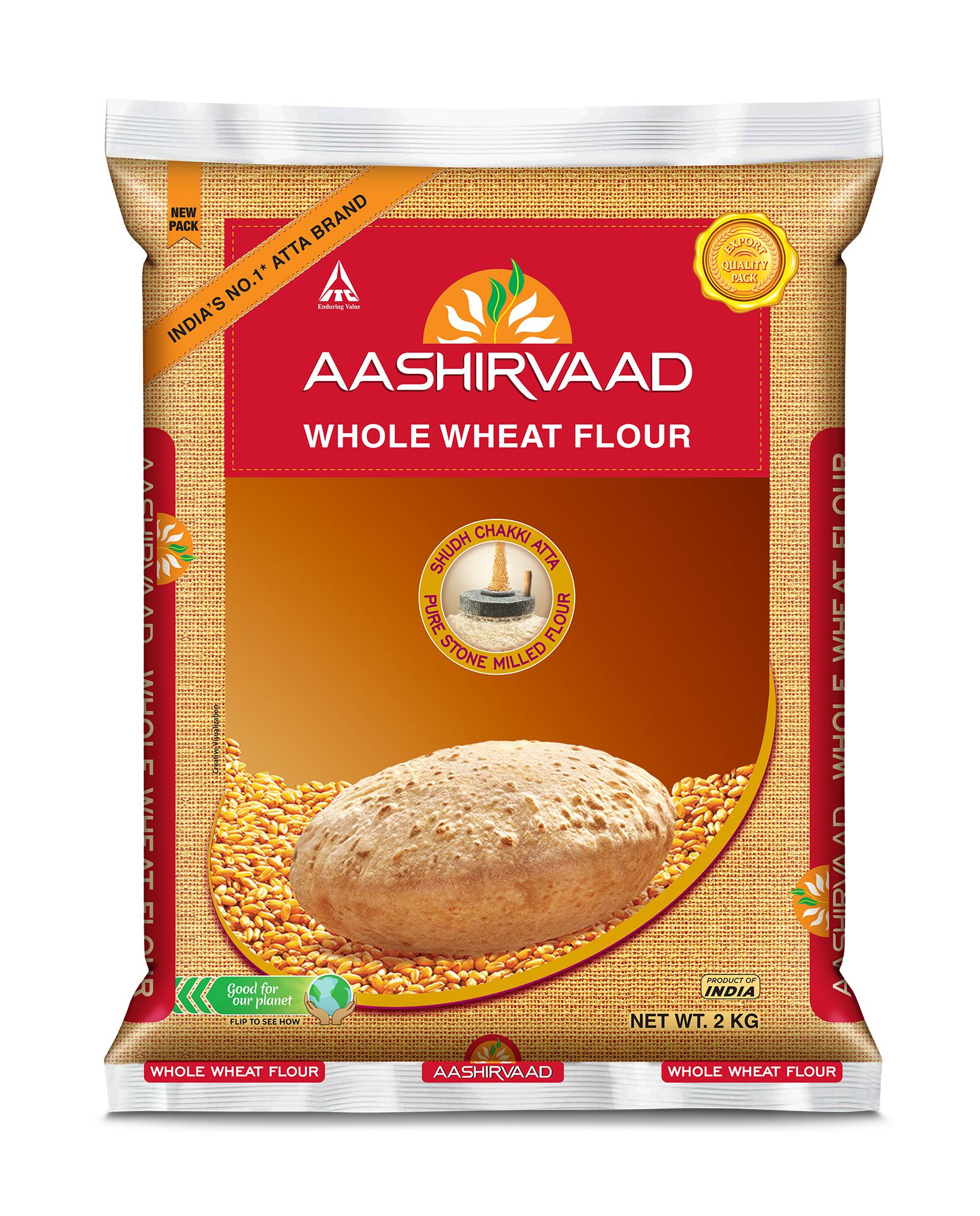 Aashirvaad Superior MP Atta/ആശിർവാദ് ഗോതമ്പ്‌പൊടി 2 Kg