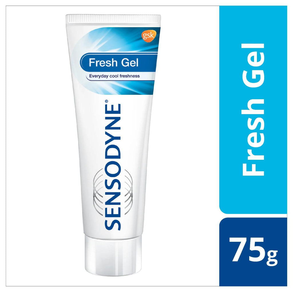 Sensodyne 75 Gm Fresh Gel Toothpaste   സെൻസോഡൈൻ ഫ്രഷ് ജെൽ ടൂത്ത് പേസ്റ്റ്