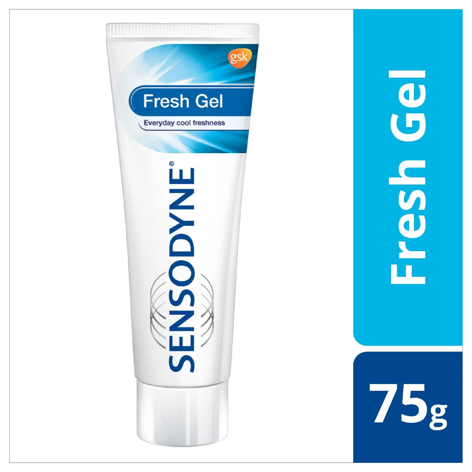 Sensodyne 75 Gm Fresh Gel Toothpaste   സെൻസോഡൈൻ ഫ്രഷ് ജെൽ ടൂത്ത് പേസ്റ്റ്