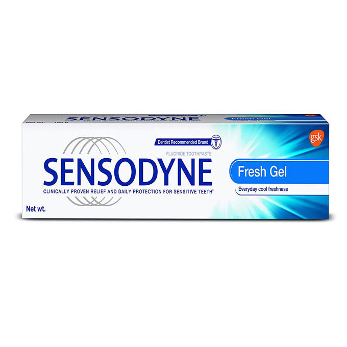 Sensodyne 75 Gm Fresh Gel Toothpaste   സെൻസോഡൈൻ ഫ്രഷ് ജെൽ ടൂത്ത് പേസ്റ്റ്